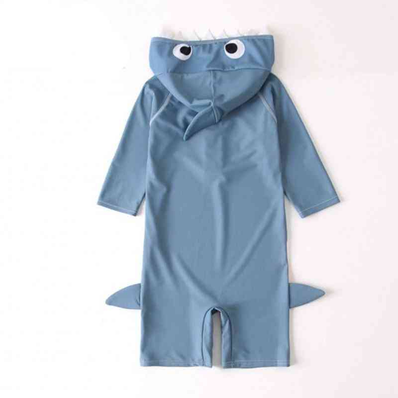 Baby Swimwear Hooded Shark Suit - Infant Surfer Clothing