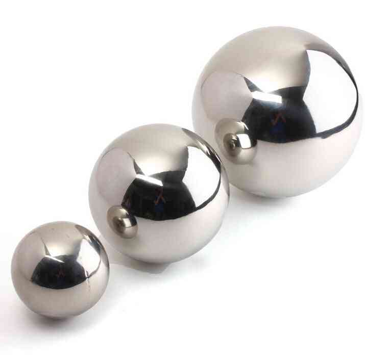 1pcs Stainless Steel Mirror Sphere Hollow Ball For Garden Ornament