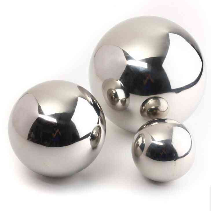 1pcs Stainless Steel Mirror Sphere Hollow Ball For Garden Ornament