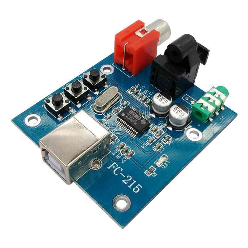 Audio Dac Usb To S/pdif Sound Card Hifi Decoder Board