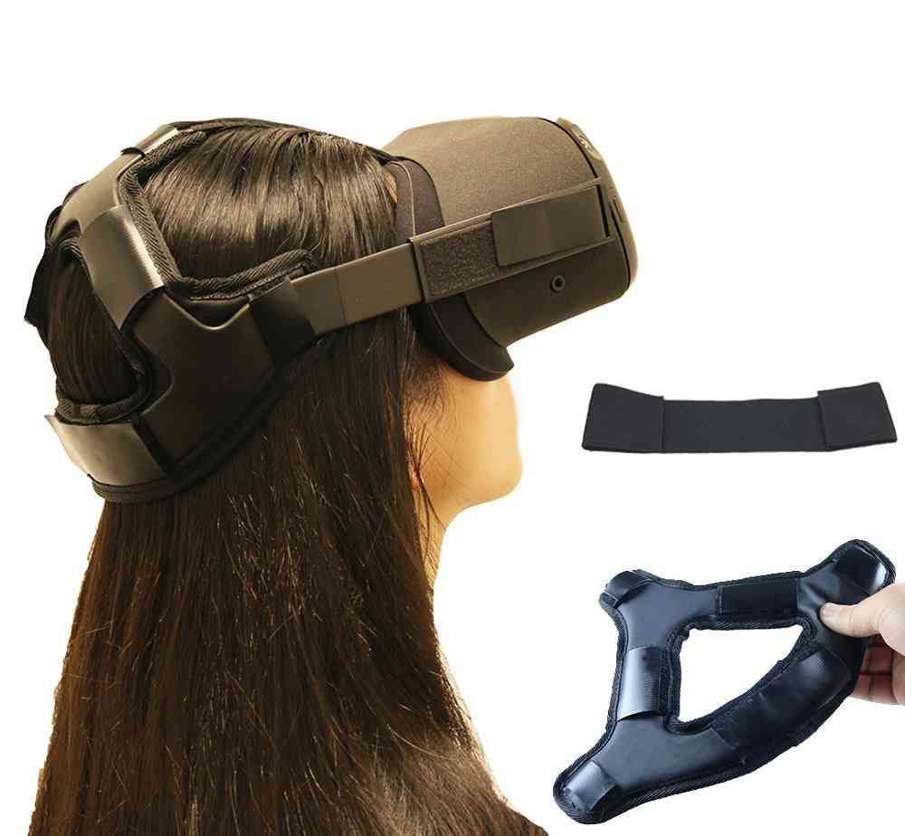Non-slip, Head Pressure-relieving Strap For Vr Oculus Quest Glasses