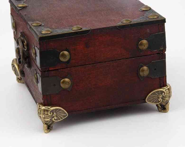 Antique Elephant, Vintage Bronze Jewelry, Chest Box For Wooden Case Decor