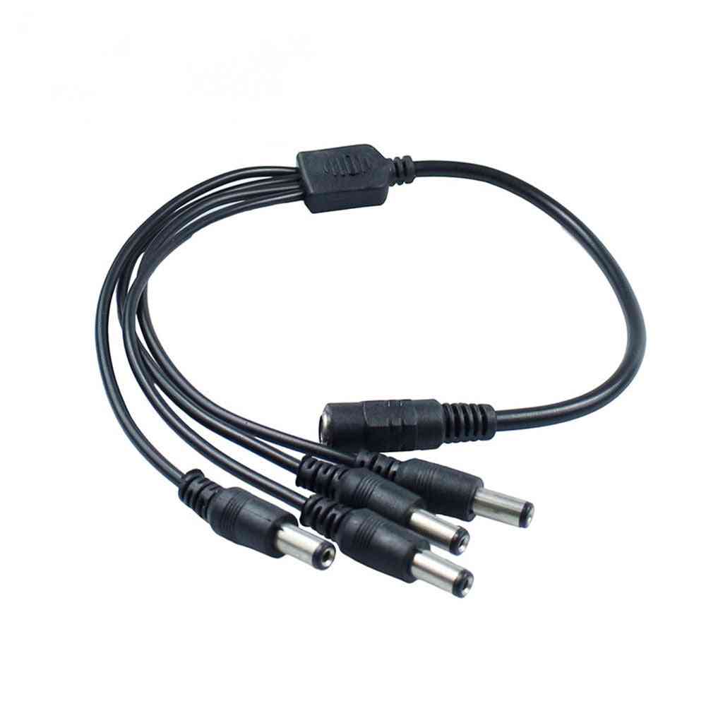 Dc 12v , Y Splitter Cable With 1 To 2/ 3 /4 /8 Connectors