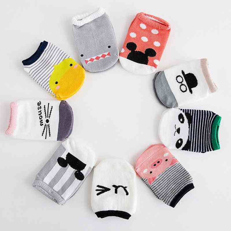 Anti Slip, Low Cut Shoes Socks For Babies