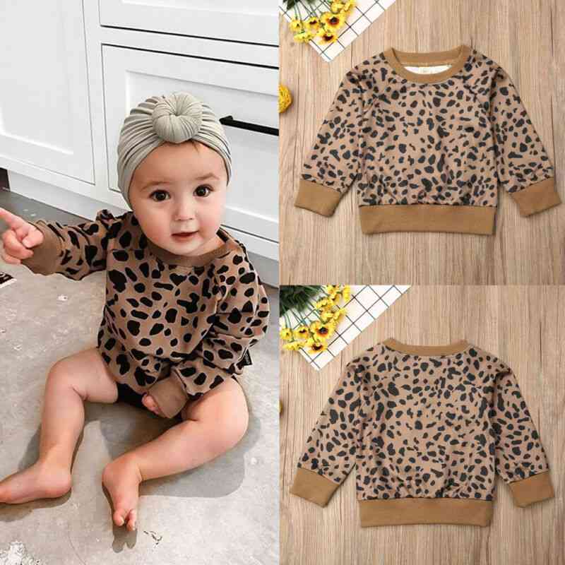 Leopard Print, Baby Pullovers Clothes