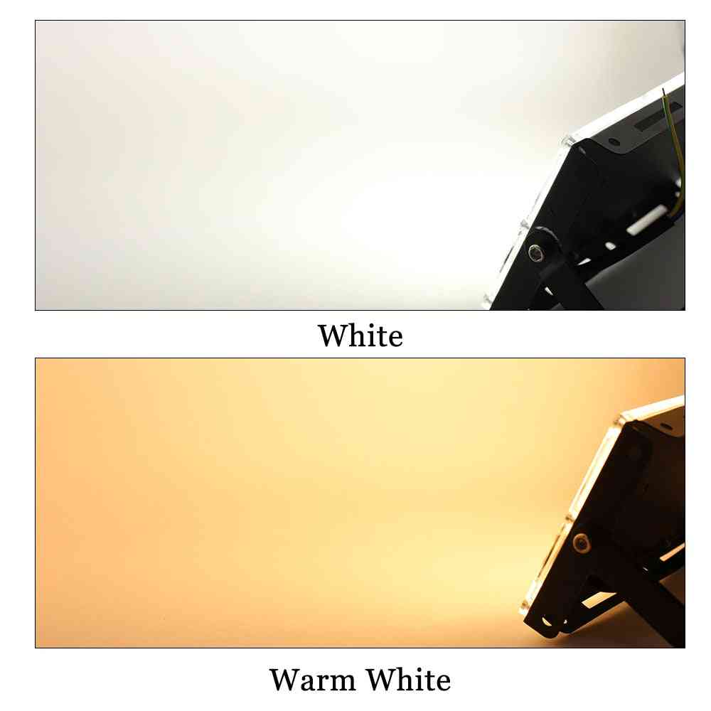 50w led flood ac 220v / 240v proyector ip65 foco impermeable, farola led iluminación exterior - blanco cálido