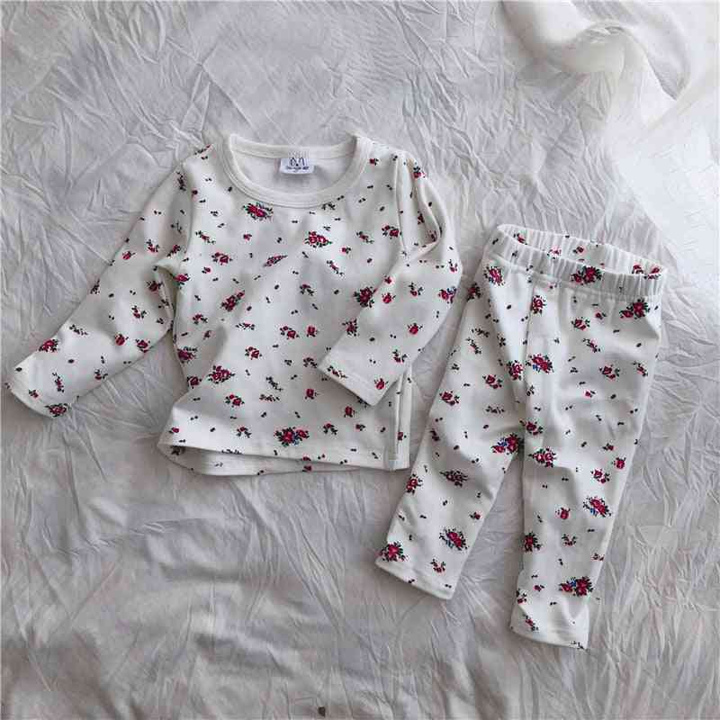 Vauvan yöasut, puuvillaa vauvan tyttöjen pyjama