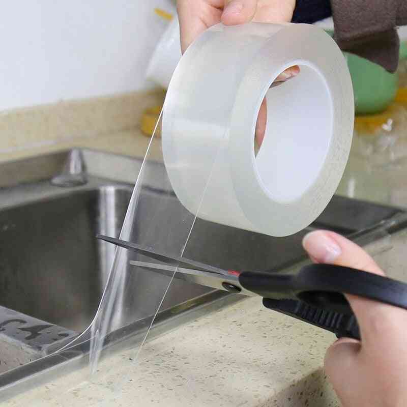 Home Kitchen Sink Gap, Waterproof, Strong Self-adhesive- Transparent Tape