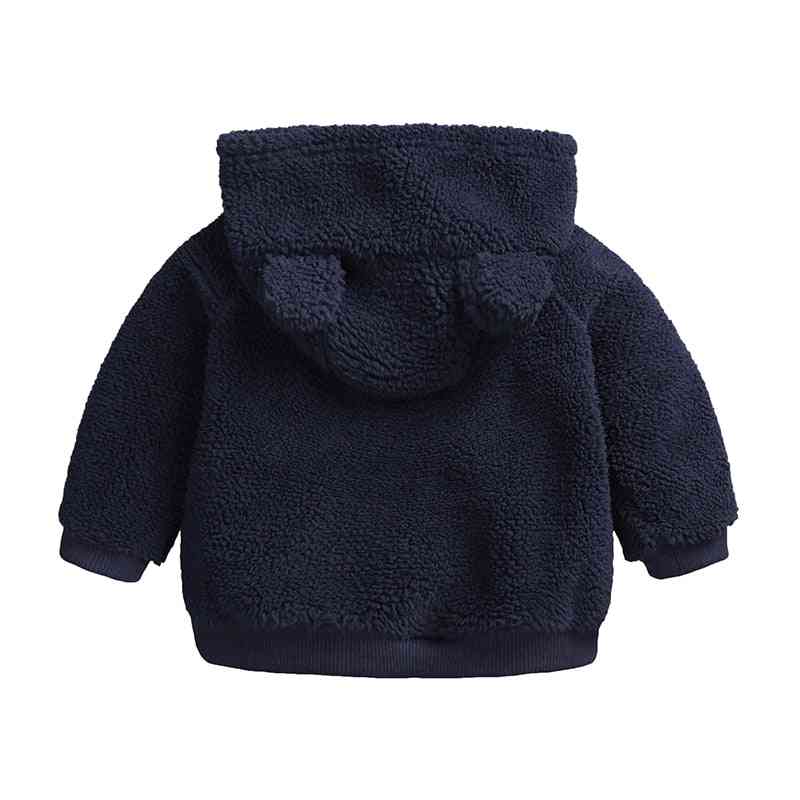 újszülött ruházat őszi téli meleg kapucnis kabát és kabát kisgyermek fiú medve felsőruházat