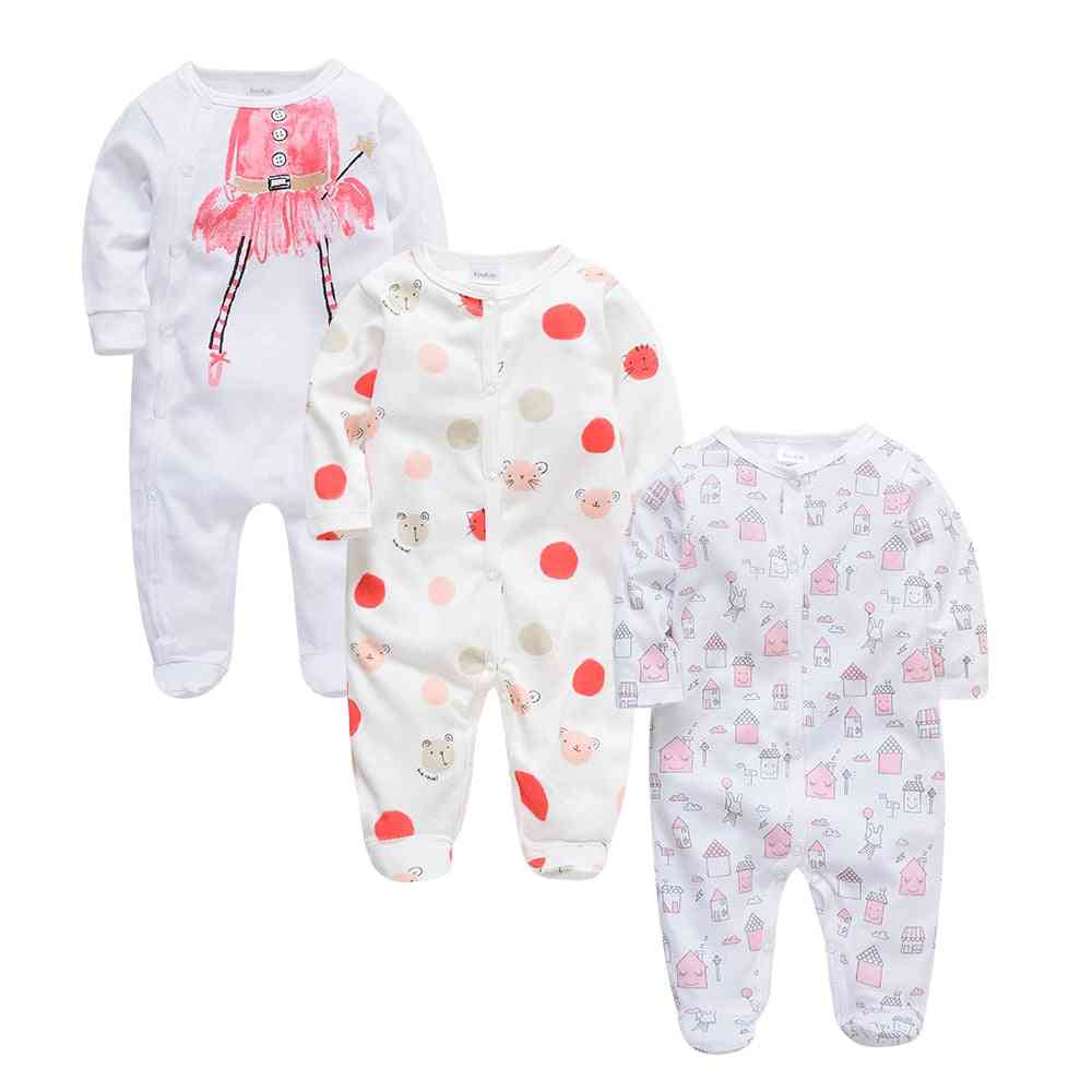 Newborn Baby Pajamas Full Sleeve Bathrobe Sleepers, Boy / Girl Clothing Sleep Wear