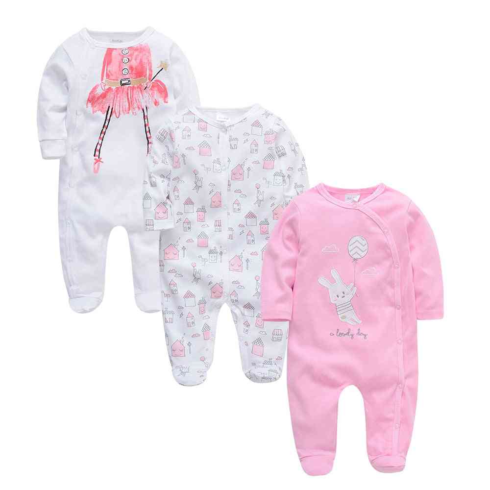 Newborn Baby Pajamas Full Sleeve Bathrobe Sleepers, Boy / Girl Clothing Sleep Wear