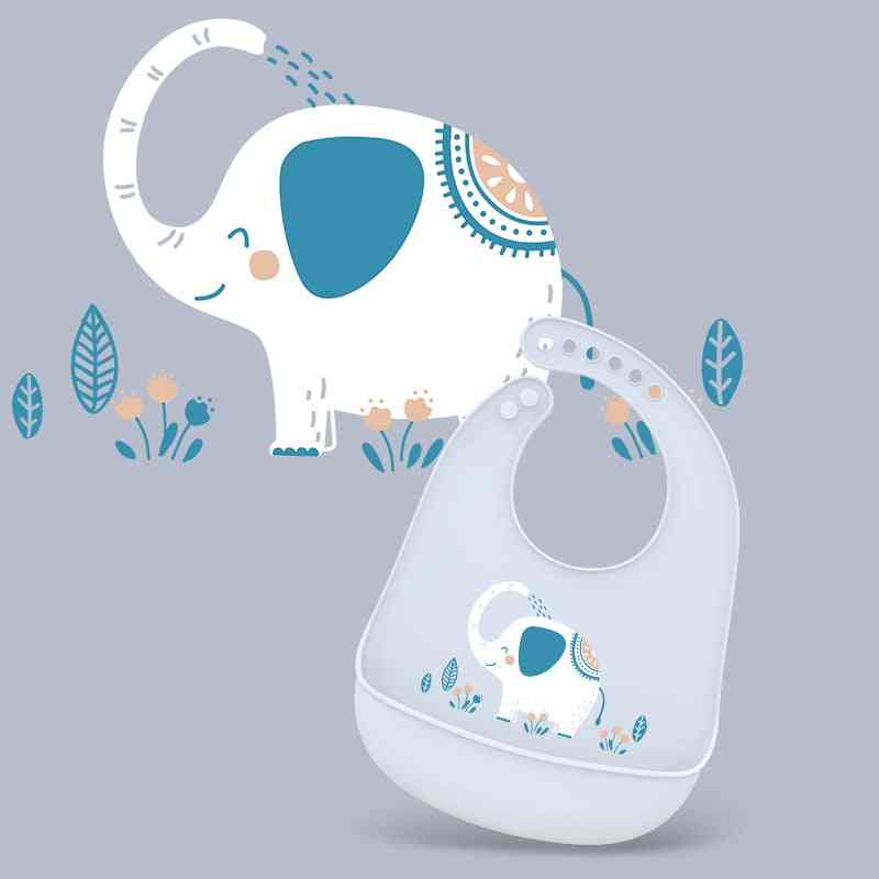 Impressão de desenho animado bebê recém-nascido alimentação arpon babador de bebê à prova d'água toalha de saliva de comida ajustável pano para arrotar - bib006-01 / tamanho único