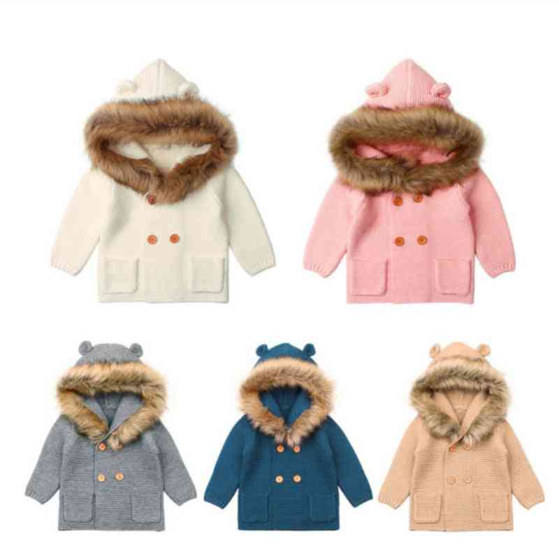 Baby Spring, Autumn Clothing, Long Sleeve Coat Outfits, Winter Warm