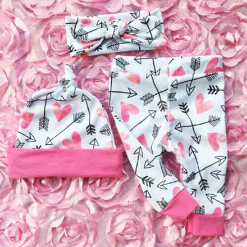 Cute Confortable Soft Playsuit Pants For Newborn Infant Baby Girl
