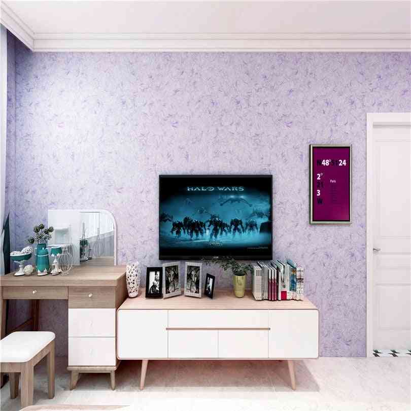 Yeso de seda de espuma 3d púrpura, papel tapiz líquido, revestimiento de paredes (1 kg)