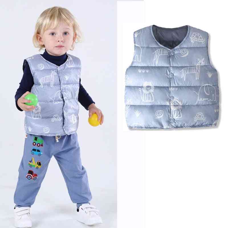Padded Warm Vest Jackets For Kids