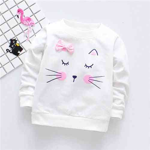Girls T-shirts, Long Sleeve Autumn Casual Tops Clothes