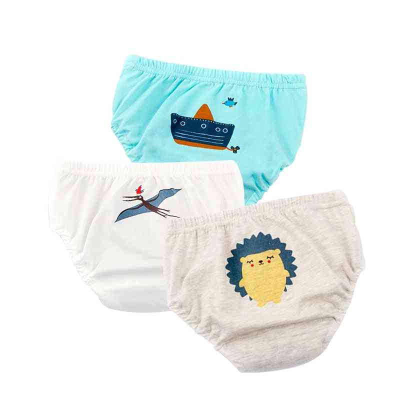Baby Underwear Cartoon Briefs For -underpants Soft Cotton Panties