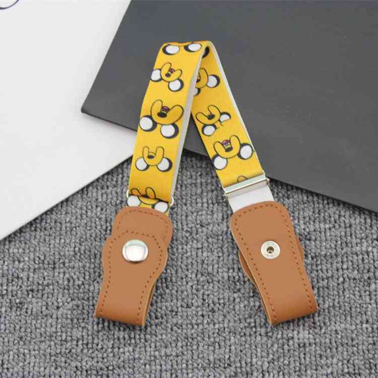 Cinturón elástico sin hebilla para niños: cinturón elástico sin hebilla para niños pequeños cinturones ajustables para niños / niñas para pantalones vaqueros