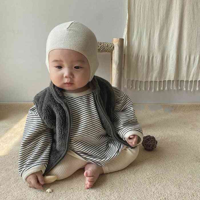 Autumn Winter Baby Thick Vest Berber Fleece Waistcoat - Plush Vest Baby Girl Winter Clothes