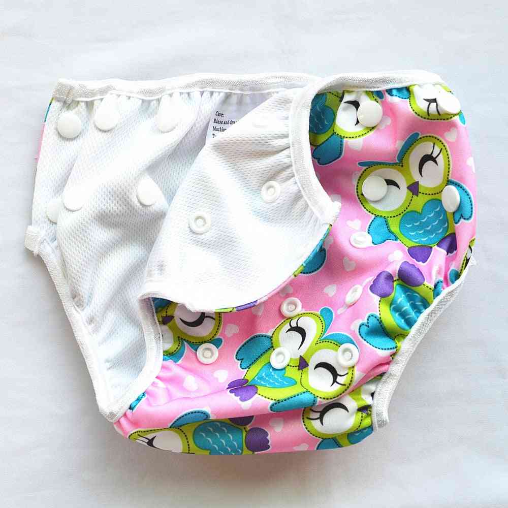 Nouveau pantalon à couches de natation réutilisable bébé garçon fille 0-3 ans taille unique 3-12 kg 6-26lbs