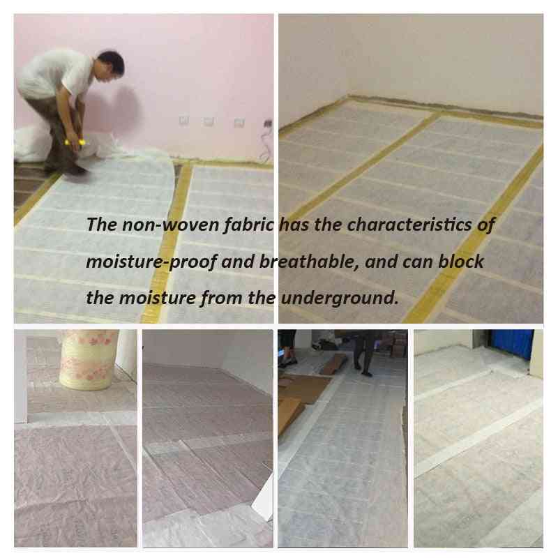 Película protetora de tecido não tecido com piso radiante