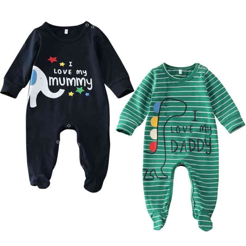 Baby Boy Sleepwear Striped Robes, Unisex - Romper Jumpsuit Clothes