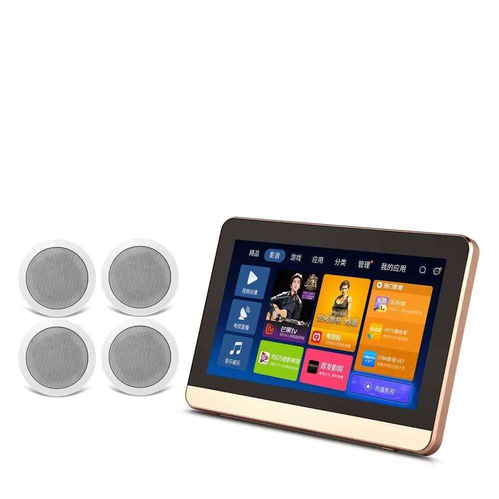Touch screen in wall android amplificatore con hdmi