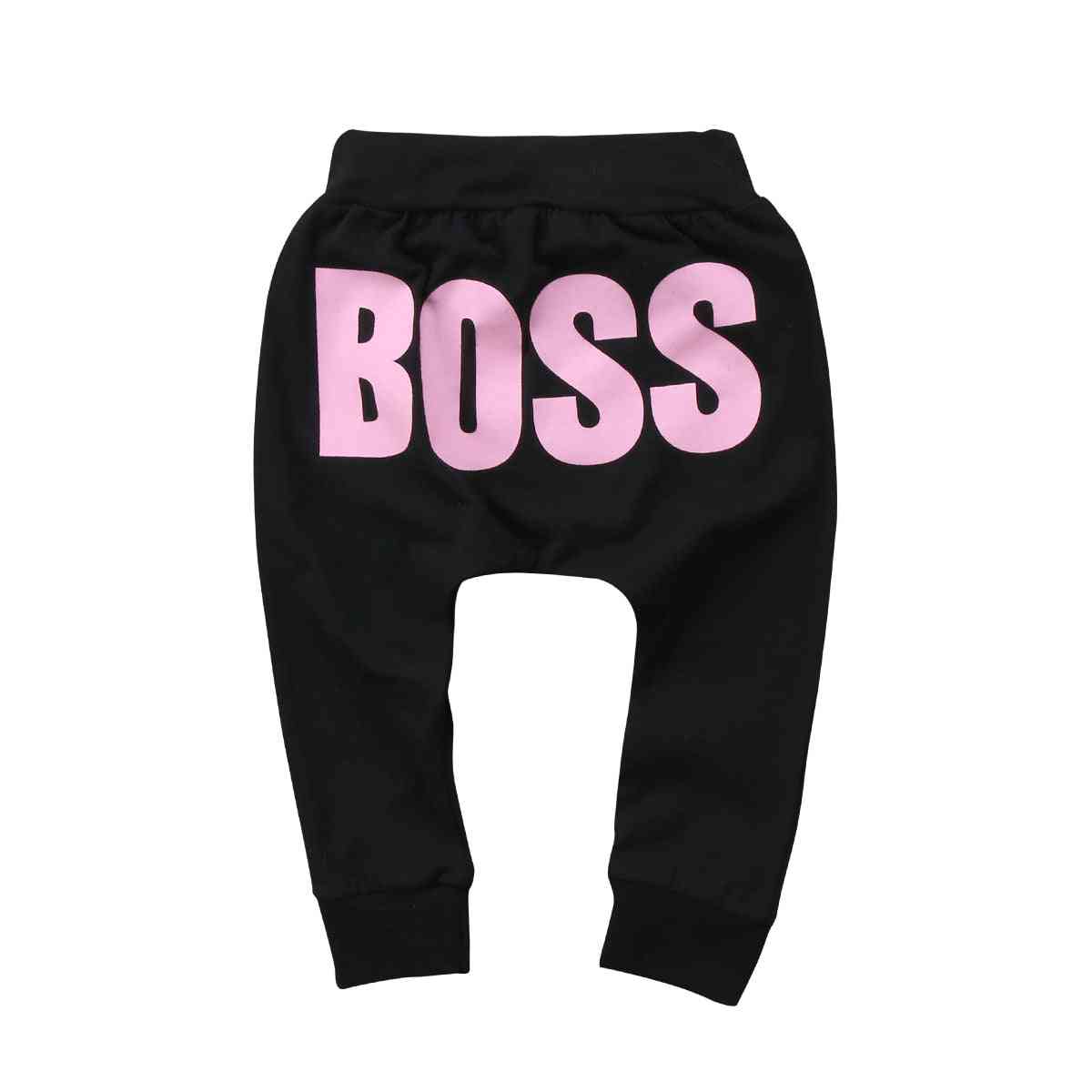 Baby drenge / piger brev boss bukser - bomuld baby piger harembukser til baby afslappede bukser dreng / pige tøj
