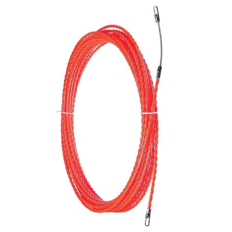 30m Nylon Snake Cable, Push Puller Fish Tape Reel Conduit Ducting Rodder Pulling Pullerwire