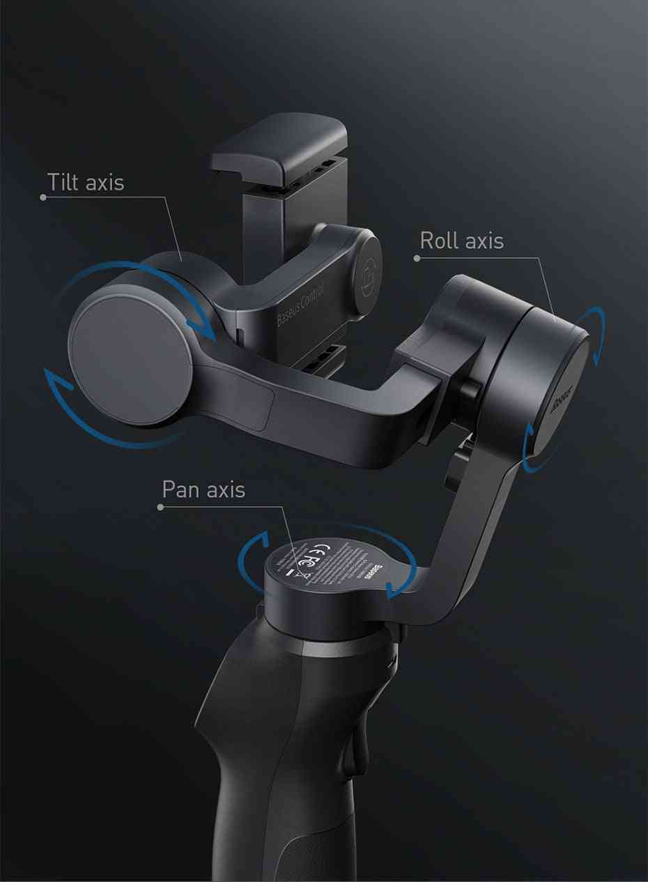 3-axis Handheld Gimbal Stabilizer For Smartphones With Battery Capacity: 2200mah