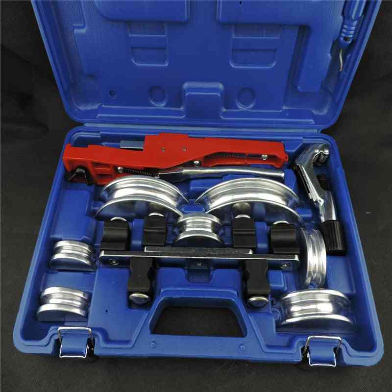 90 graden multi buis buigen tool kit CT-999F messing pijpenbuiger koeling reparatie tools met cutter aluminium wiel -