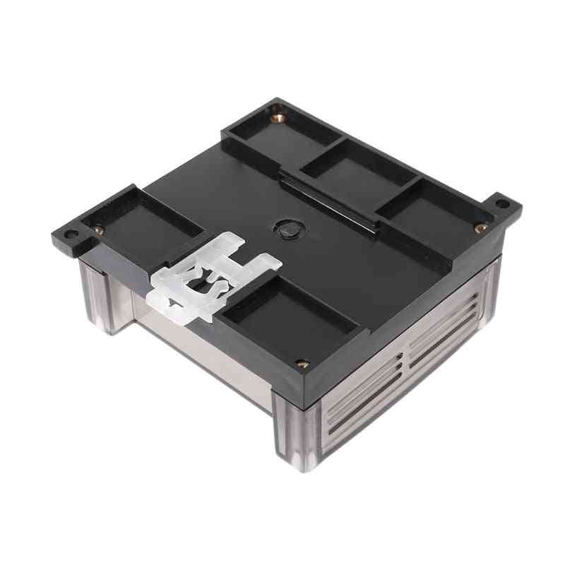 Transparent plast plc industriell kontrollbox panel plc hölje fodral DIY PCB skal