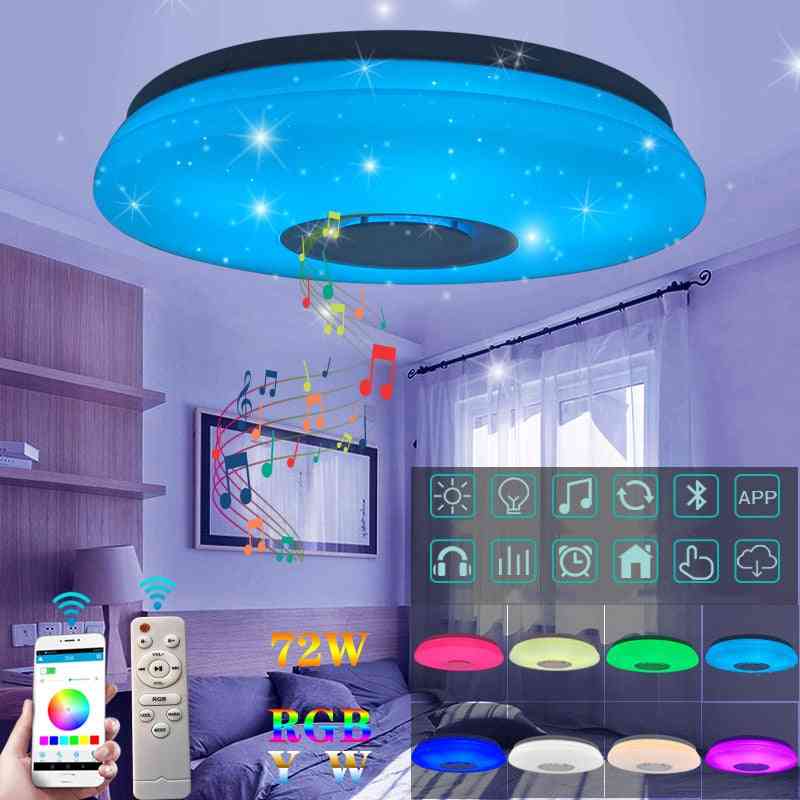 Led Ceiling Light Speaker, App & Remote Control