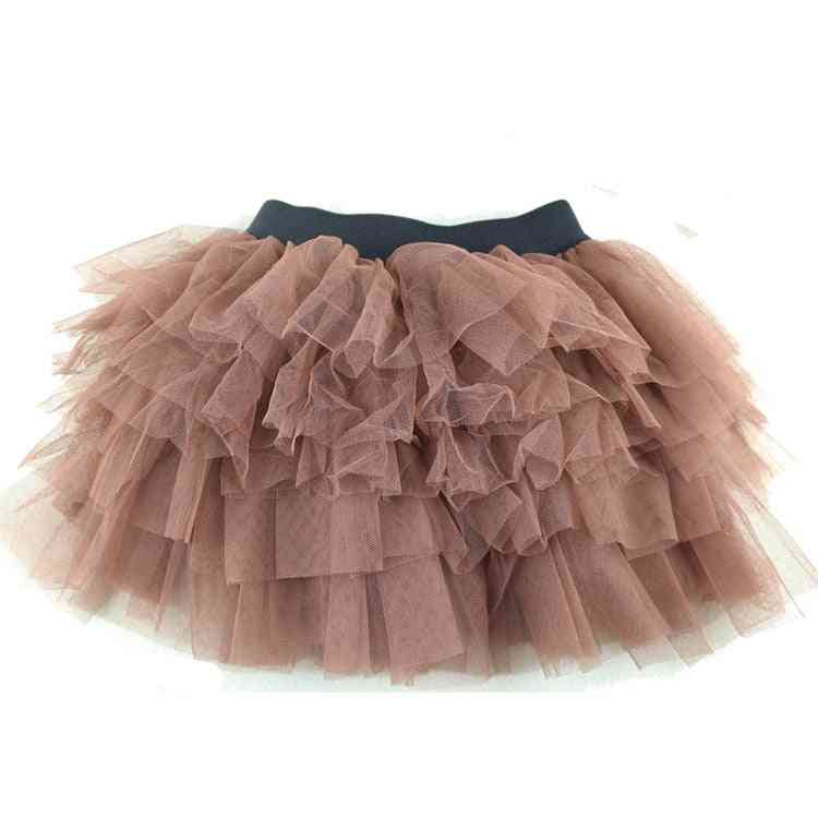 Girls Skirts, Brown Tutu Fluffy For Baby