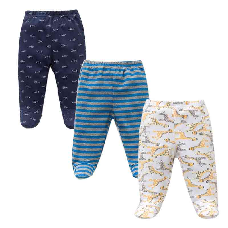 Footed Baby Pants, 100% Cotton Clothes