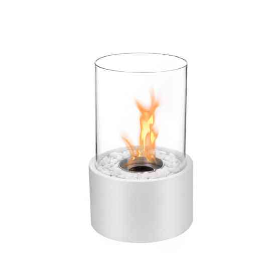 Fireplace With Bio Ethanol Burner Table Model Without Remote Control