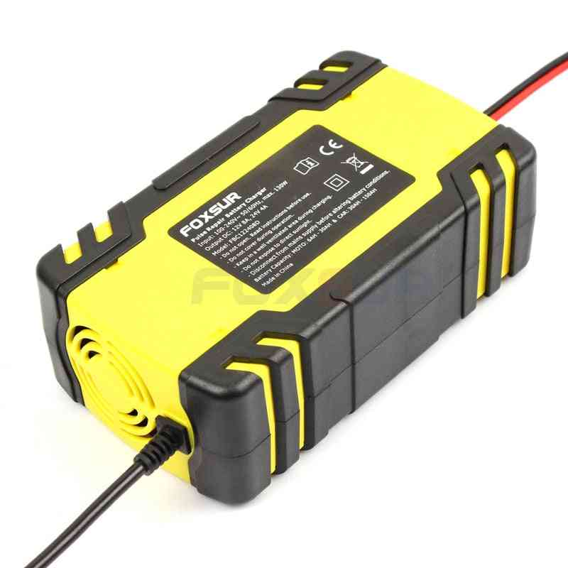 12v 8a-24v 4a Pulse Repair Smart Battery Charger