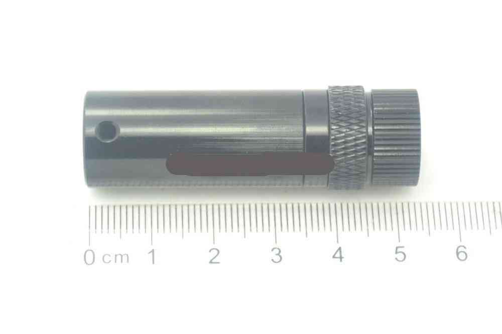 Boîtier focalisable 16x55mm avec lentille en verre 200-1100nm pour diode laser 5,6 mm -