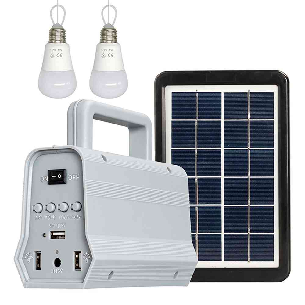 5v/3w Polysilicon Solar Panel, Off-grid Multifunctional Lighting System