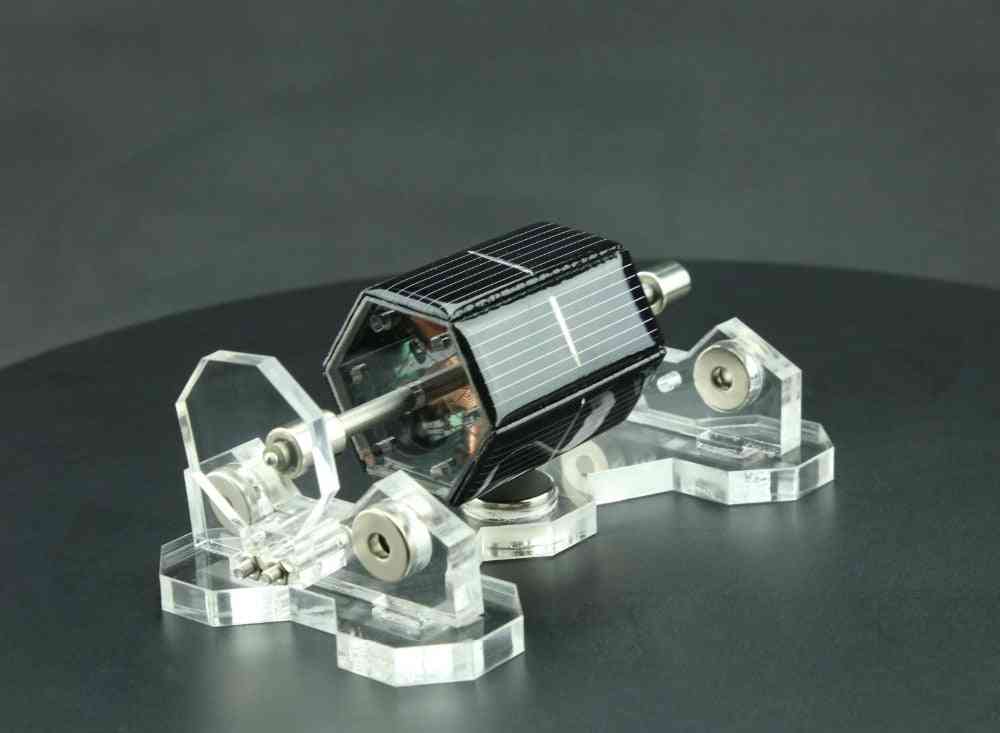 соларни двигатели 300-1500 об. / мин. ръчен творчески мендоцино магнитна левитация слънчев мотор за лаборатория преподаване и забавен подарък