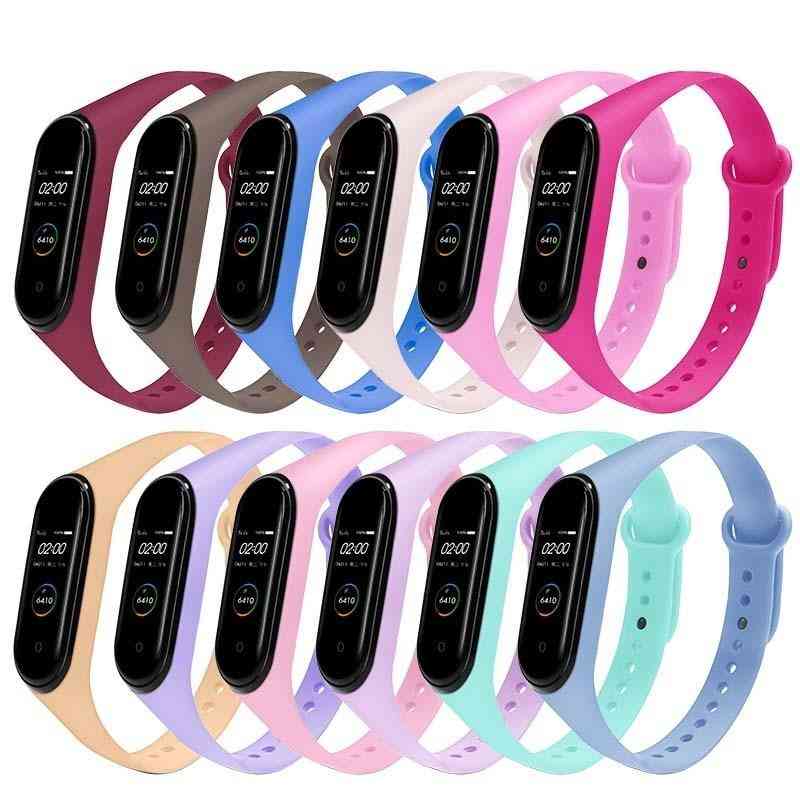 Fashional Colorful Strap, Silicone Belt Replacement