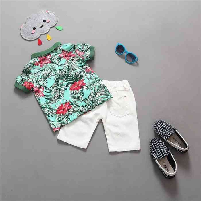 Summer Style T-shirts And Shorts For Kids