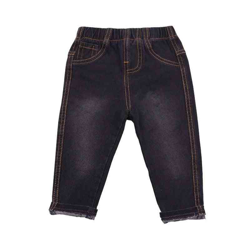 מכנסי ג'ינס לתינוק בנים מכנסי ג'ינס לילדים, מכנסיים לילדים מכנסיים מזדמנים לבגדי בנים