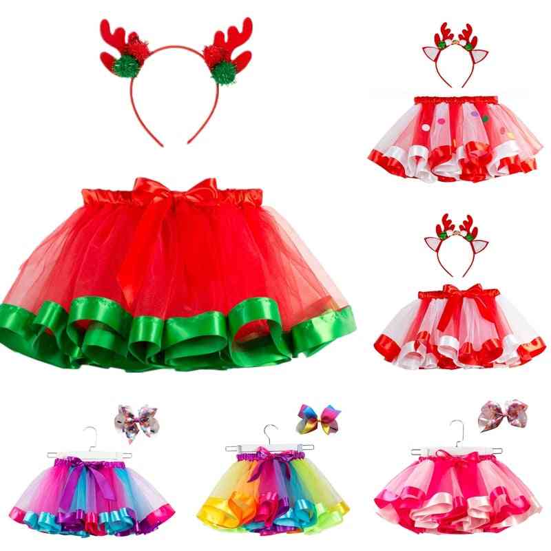 Bow+tutu Skirt, Baby 12m-8t Princess Pettiskirt - Tutu For