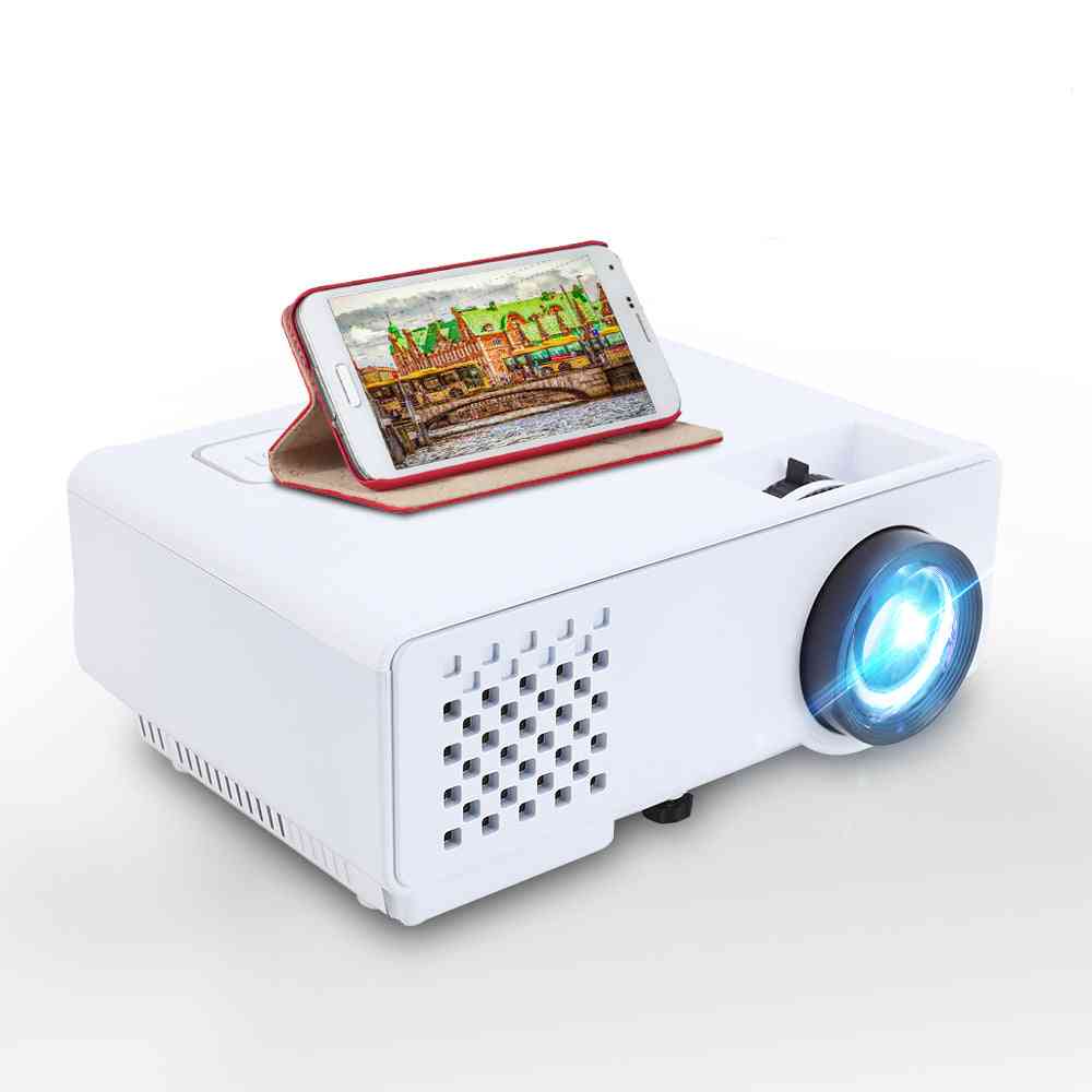 Mini projektor 2800 lumnov, za full hd 1080p, brezžični sinhronizacijski zaslon