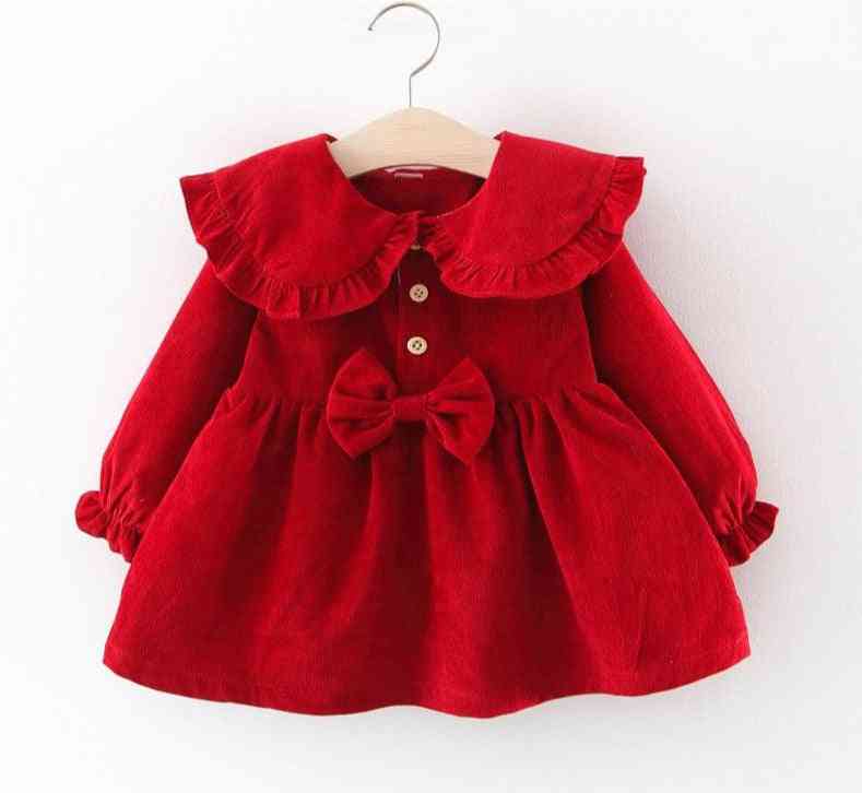 Newborn Baby Girl Jesienne sukienki księżniczki dla dzieci - AF209purple / 18m