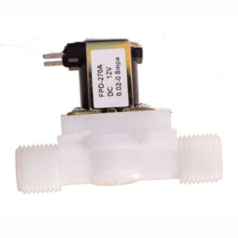 Plastic Electric Magnetic Water Control Valve Solenoid Switch Normally Closed