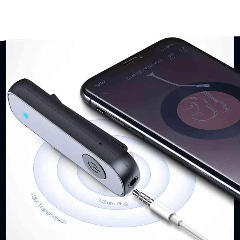 Bluetooth 5.0 Receiver With Built-in 200mah Battery