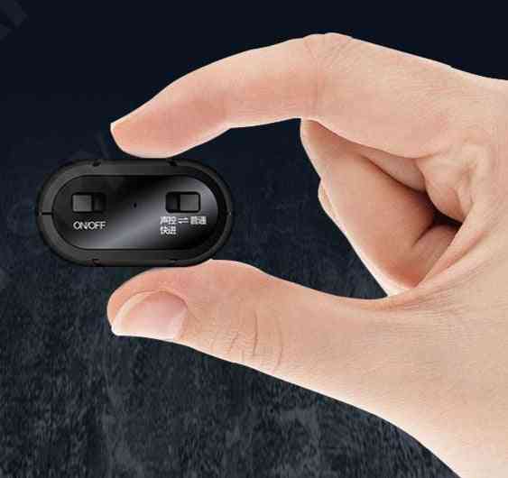 Mini gravador de voz profissional digital ativado por até 500 horas